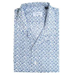 Patterned short-sleeved shirt B008